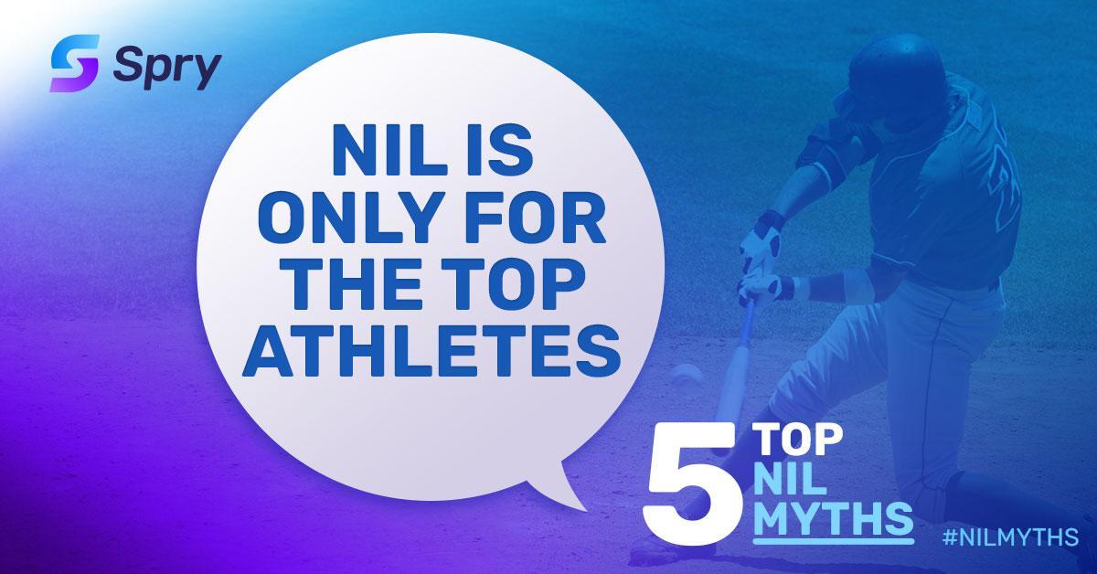 spry nil myth only for top athletes