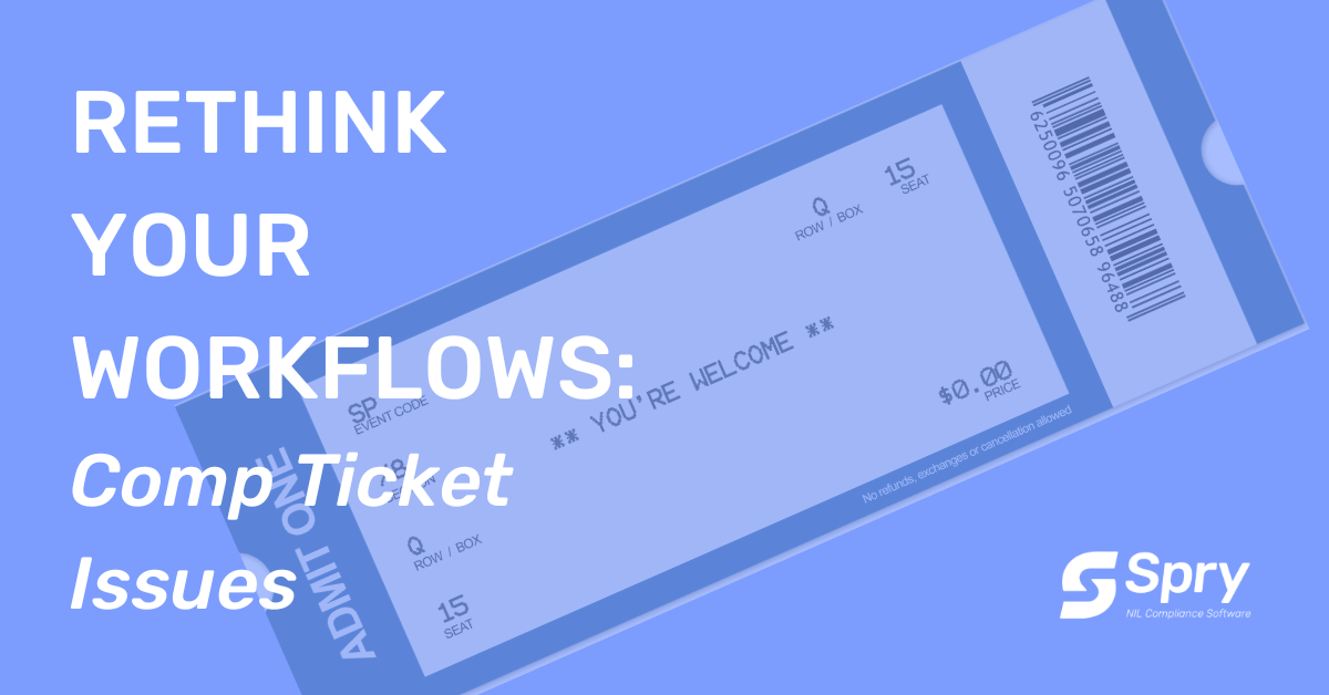 Workflows ticket comps