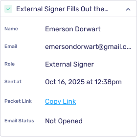 External Signer