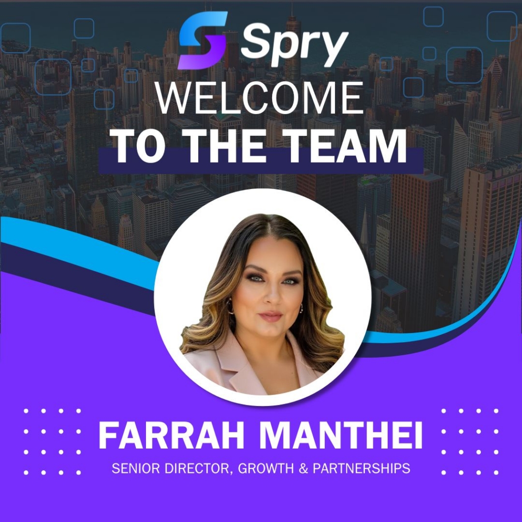 Welcome to the team - Farrah Manthei